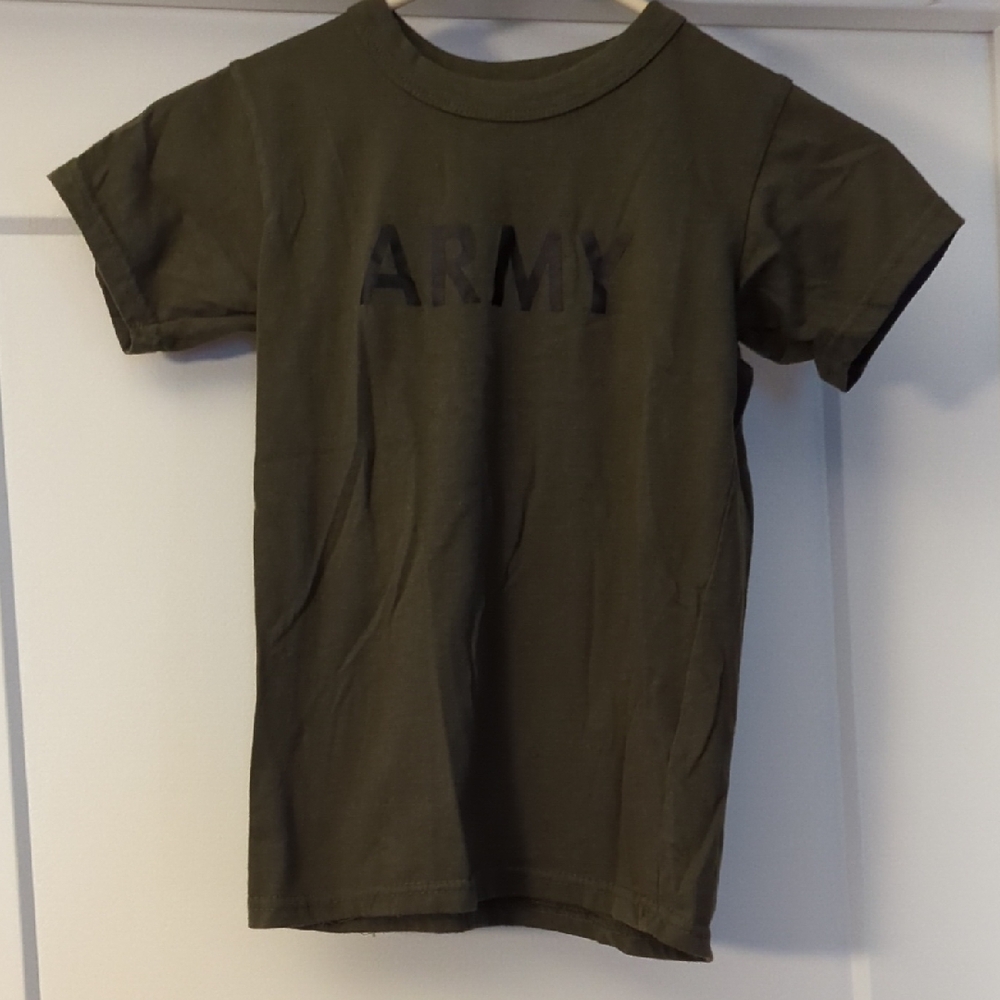 Rothco Army Green Short Sleeve Tee Classic Cotton Crew